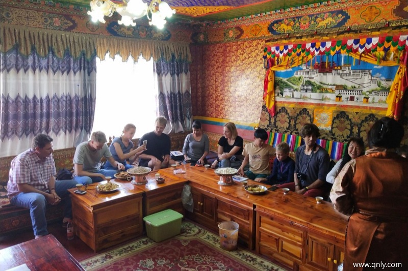 Indian Travelers Visiting Tibet