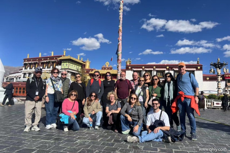 Indian Travelers Visiting Tibet